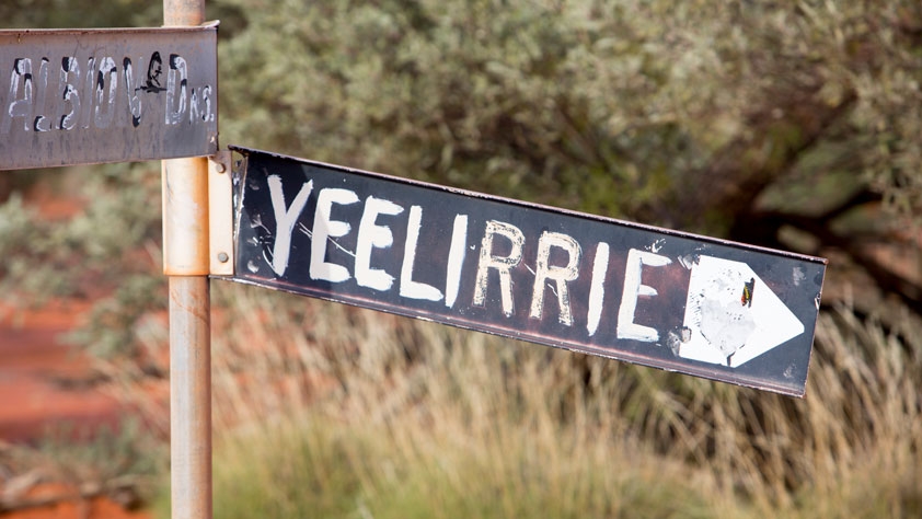 Yeelirrie sign